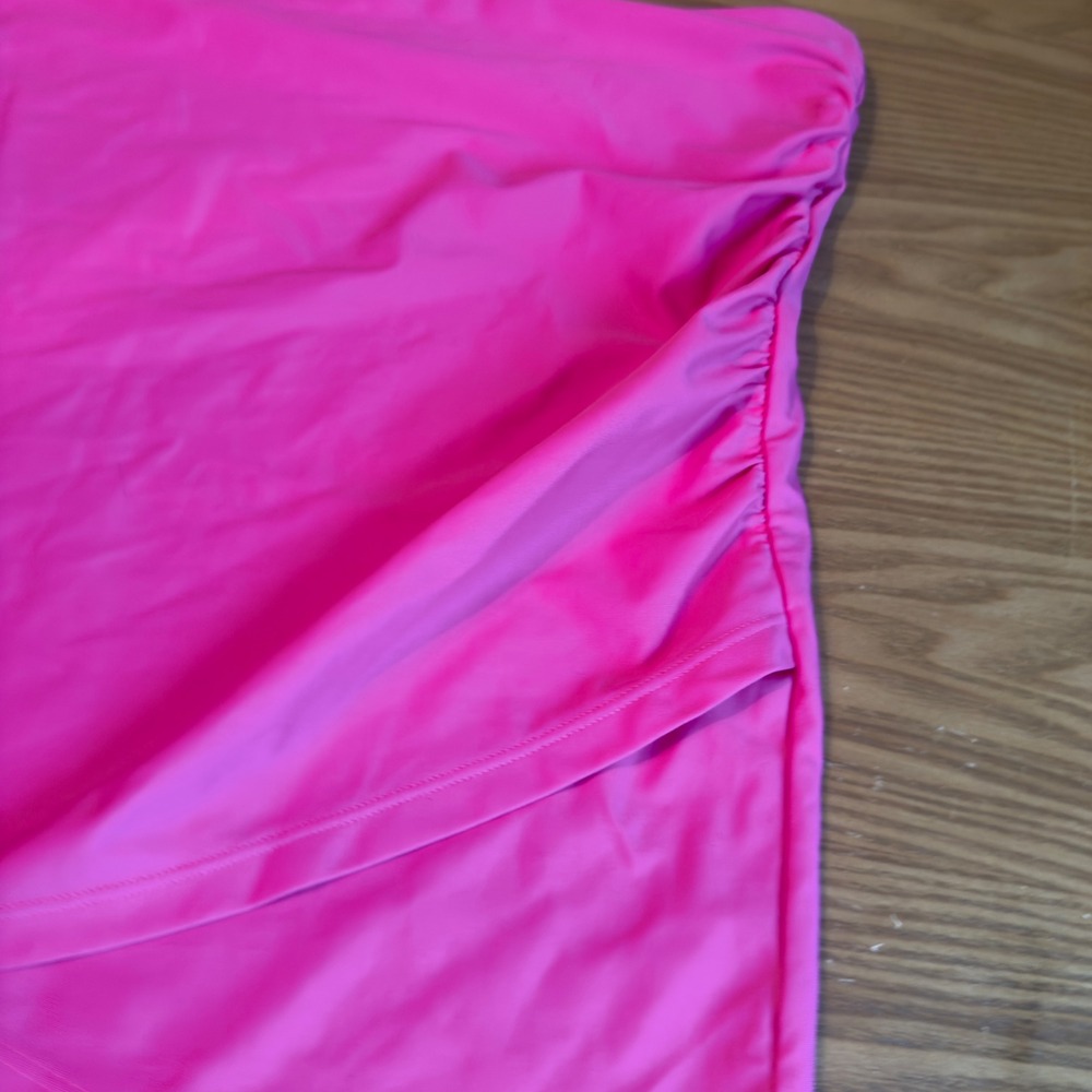summersalt Pink Wrap Swim Coverup - Picture 4 of 7